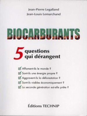 cover image of Biocarburnts